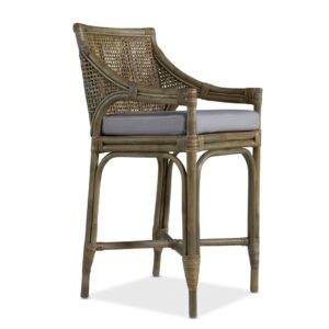 wp-image-tigress-51518.jpg Raffles Plantation Style Kitchen Counter Bar Stool Mud Grey, W 78cm D 50cm H 99cm (RRP $1249)