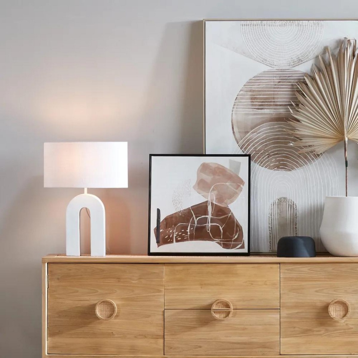 Yuka Lamp Large White (RRP $230) - Image 3