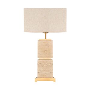 Ashley Travatine Table Lamp with shade (RRP $859)