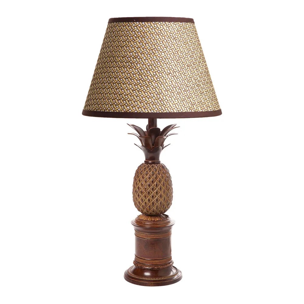 Bermuda Pineapple Table Lamp Base Brown - Base Only (RRP $729)