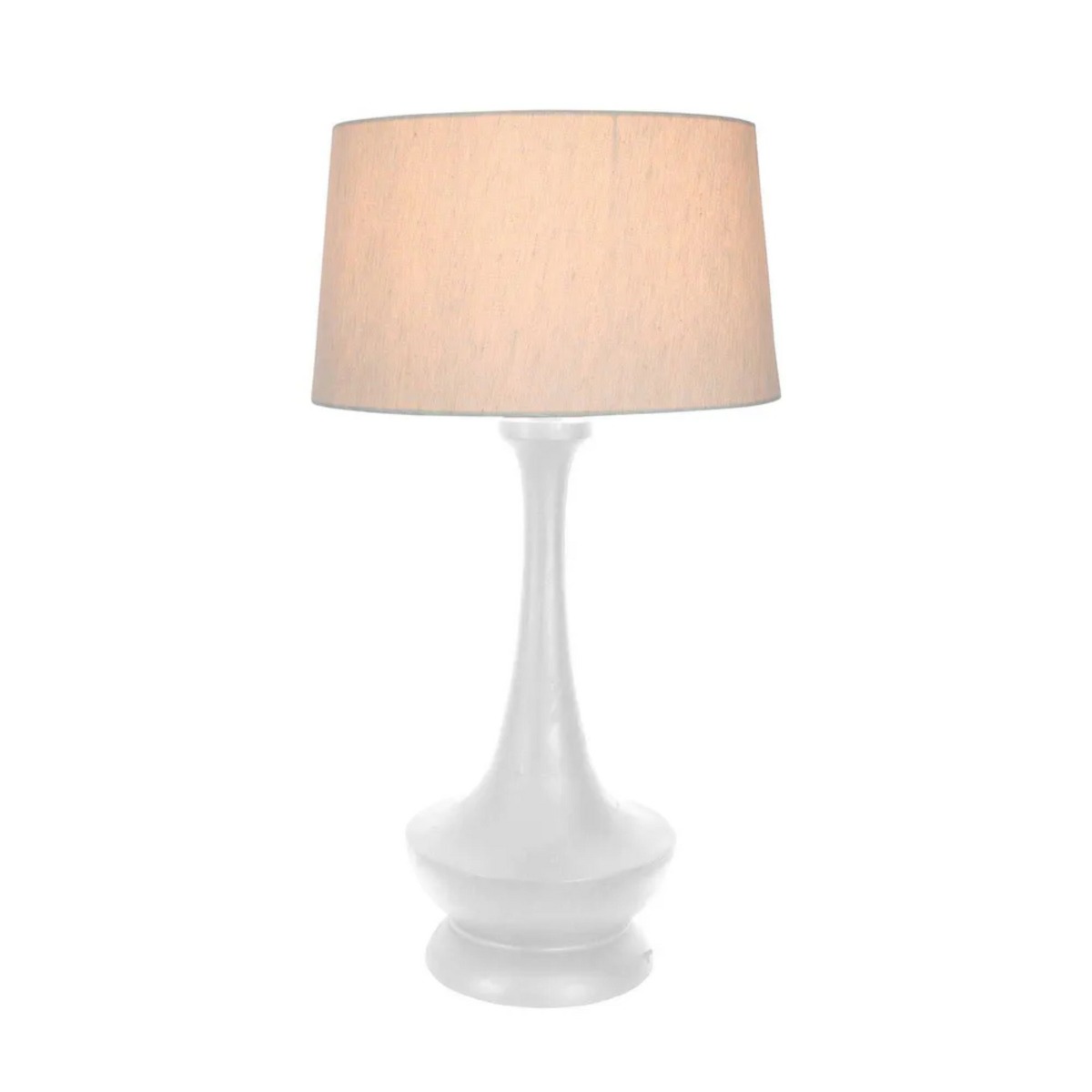 Peninsula Table Lamp Base White - Base Only (RRP $499)