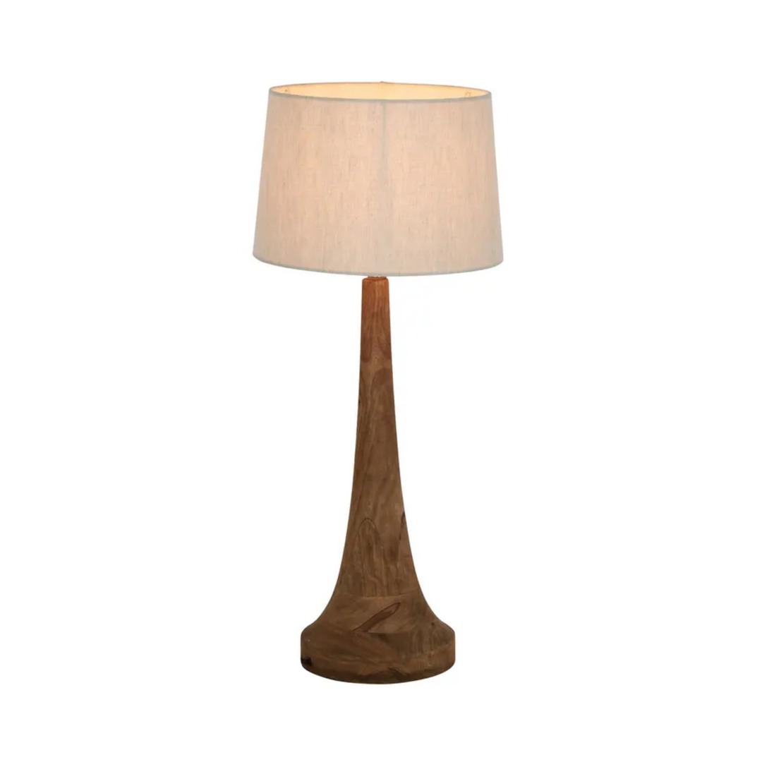 Lancia Table Lamp Base Small Dark Natural - Base Only (RRP $439)