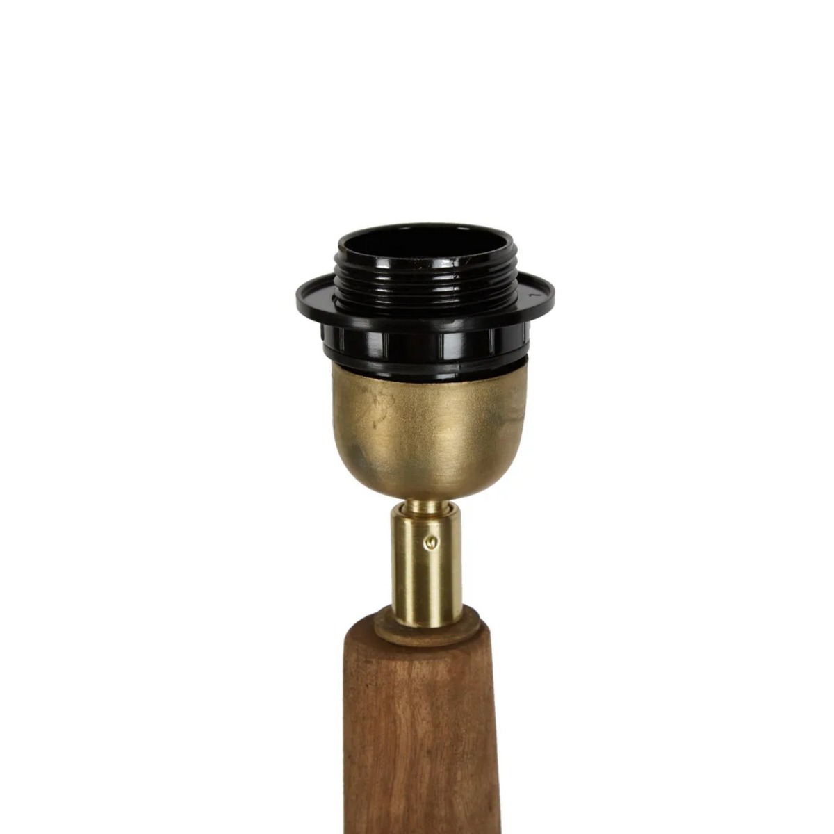 Lancia Table Lamp Base Small Dark Natural - Base Only (RRP $439) - Image 2