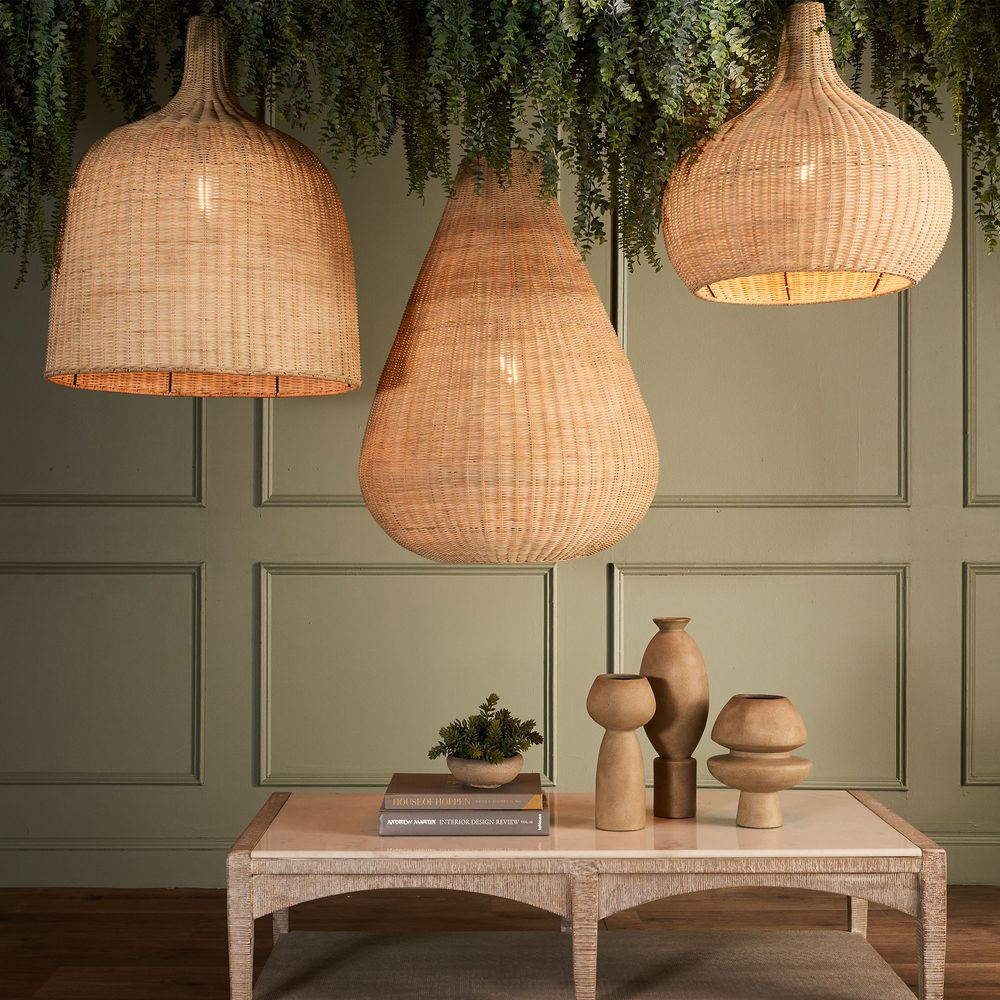 Wentworth Rattan Pendant (RRP $349) - Image 3