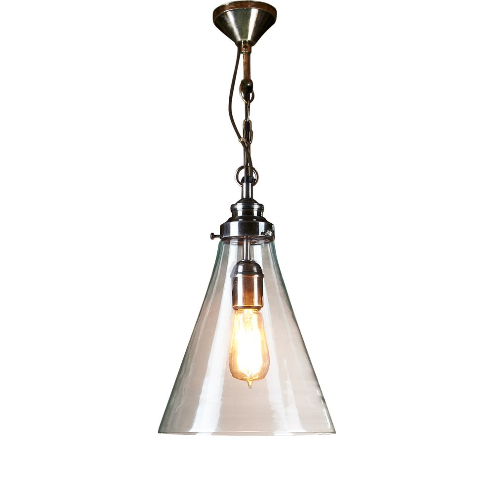 Gadsden Ceiling Pendant Small Silver (RRP $638)