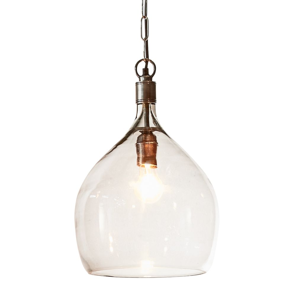 Omega Ceiling Pendant Antique Silver (RRP $605)