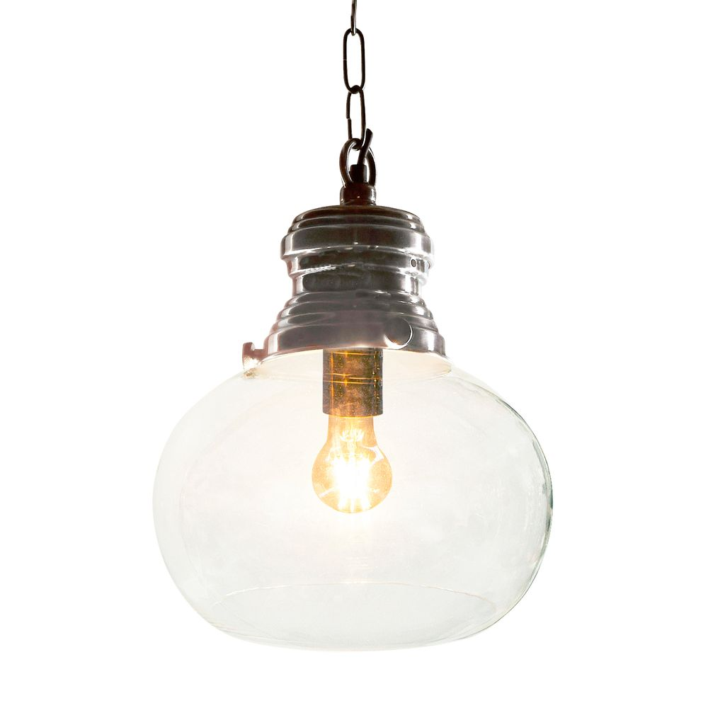 Paddington Ceiling Pendant Small Antique Silver (RRP $572)
