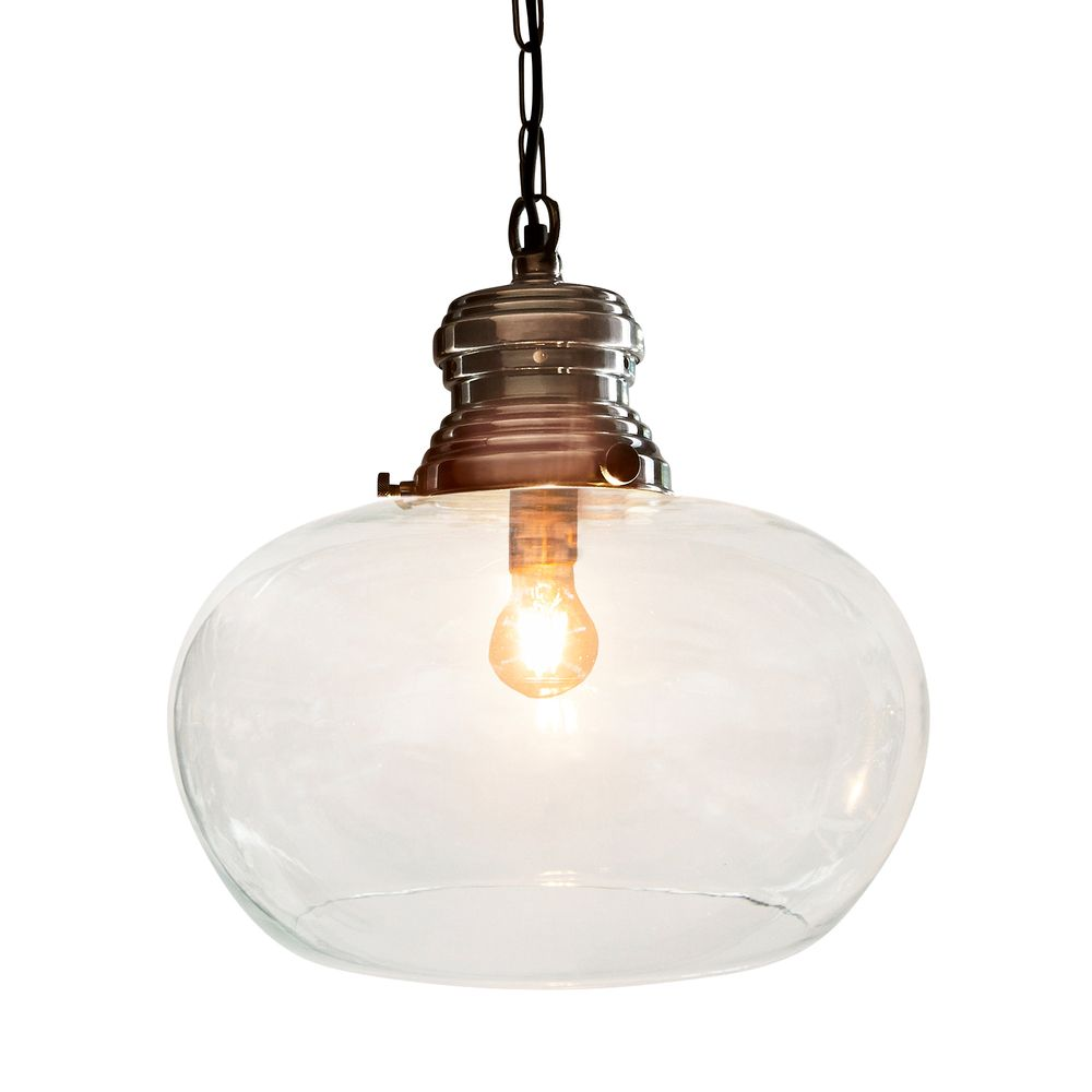 Paddington Ceiling Pendant Large Antique Silver (RRP $968)