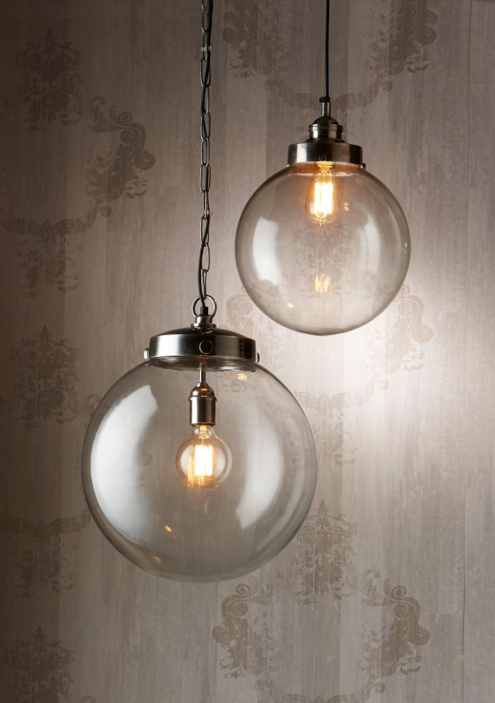 Celeste Ceiling Pendant Large Antique Silver (RRP $968)