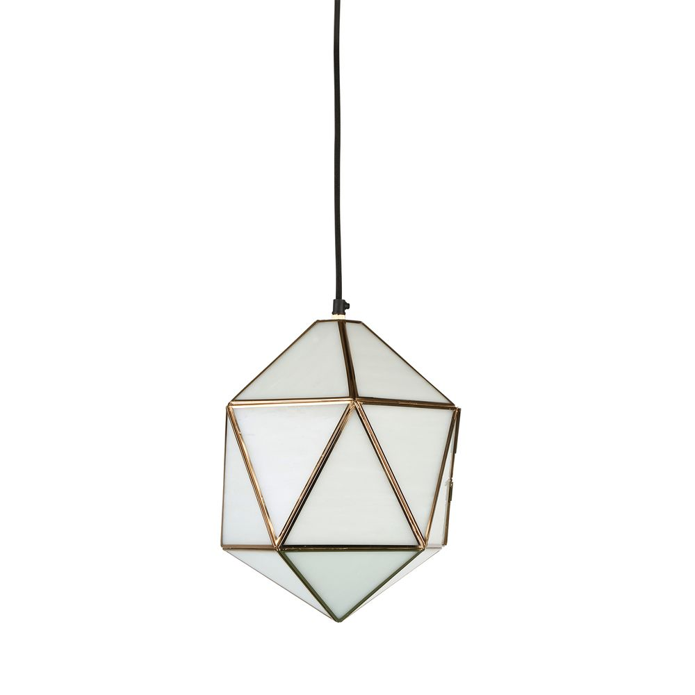 Valentine Ceiling Pendant Brass (RRP $429)