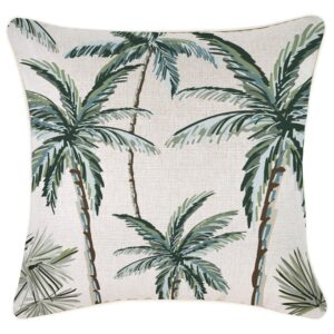 wp-image-tigress-51796.jpg Outdoor Cushion With Piping Palm Tree Paradise Natural 45cm x 45cm