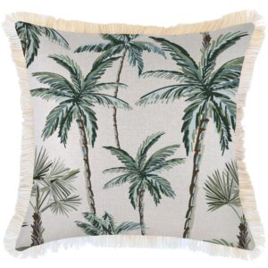 wp-image-tigress-51832.jpg Outdoor Cushion Coastal Fringe Palm Tree Paradise Natural 60cm x 60cm