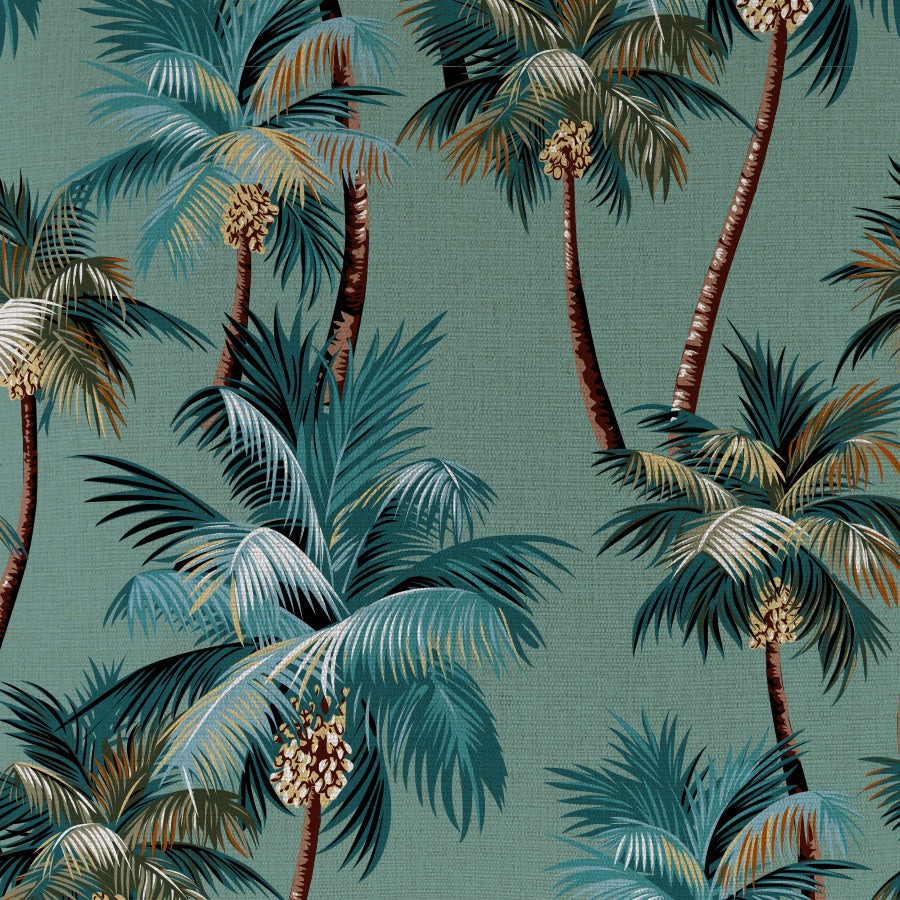 Outdoor Cushion With Piping Palm Trees Lagoon 60cm x 60cm - Image 17