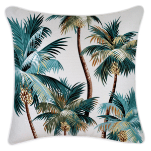 wp-image-tigress-51981.png Outdoor Cushion With Piping Palm Trees White 45cm x 45cm