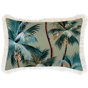 wp-image-tigress-52022.png Outdoor Cushion Coastal Fringe Palm Trees Sage 35cm x 50cm
