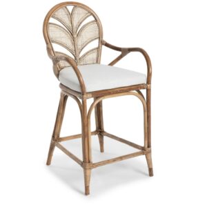 wp-image-tigress-52082.jpg Caribbean Plantation Style Kitchen Counter Bar Stool Mud Grey, W 55cm D 55cm H 110cm (RRP $1399)