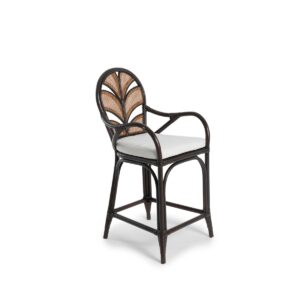 wp-image-tigress-52086.jpg Caribbean Plantation Style Kitchen Counter Bar Stool Coffee Bean, W 55cm D 55cm H 110cm (RRP $1399)