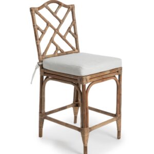 wp-image-tigress-52103.jpg Chippendale Hamptons Style Kitchen Counter Bar Stool Mud Grey, W 46cm D 55cm H 110cm (RRP $1299)