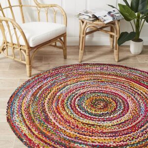 Atrium Chindi Hamptons Style Indoor Rug Multi