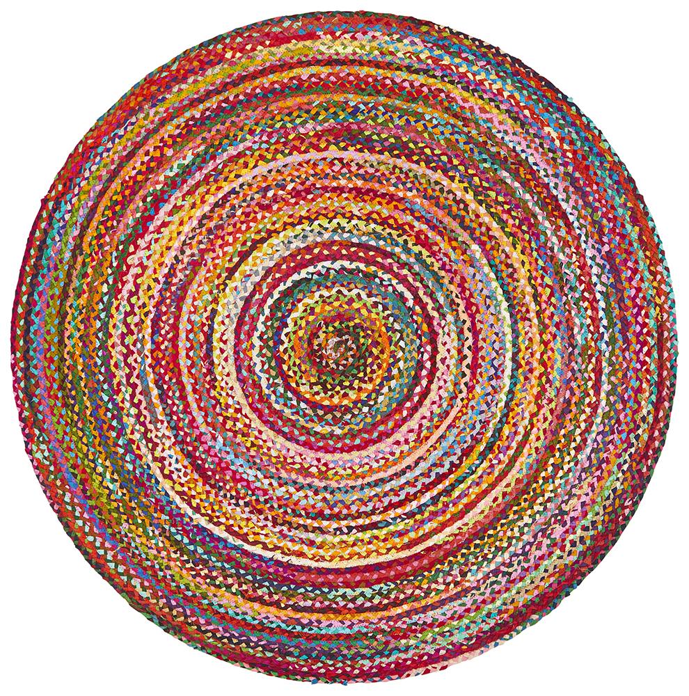 Atrium Chindi Hamptons Style Indoor Rug Multi - Image 2