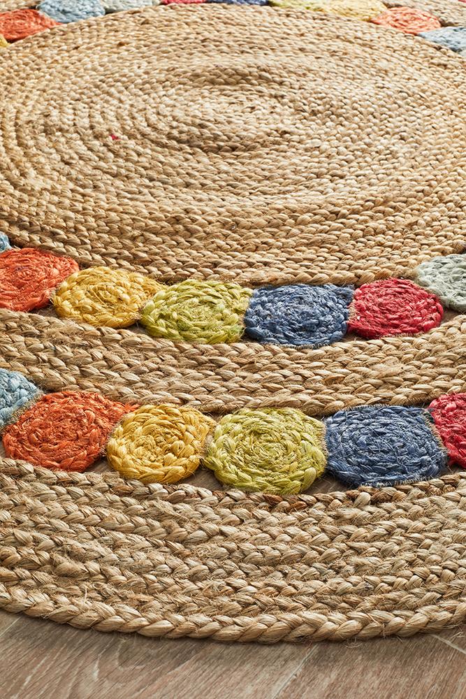 Atrium Fruit Hamptons Style Indoor Rug Multi - Image 3