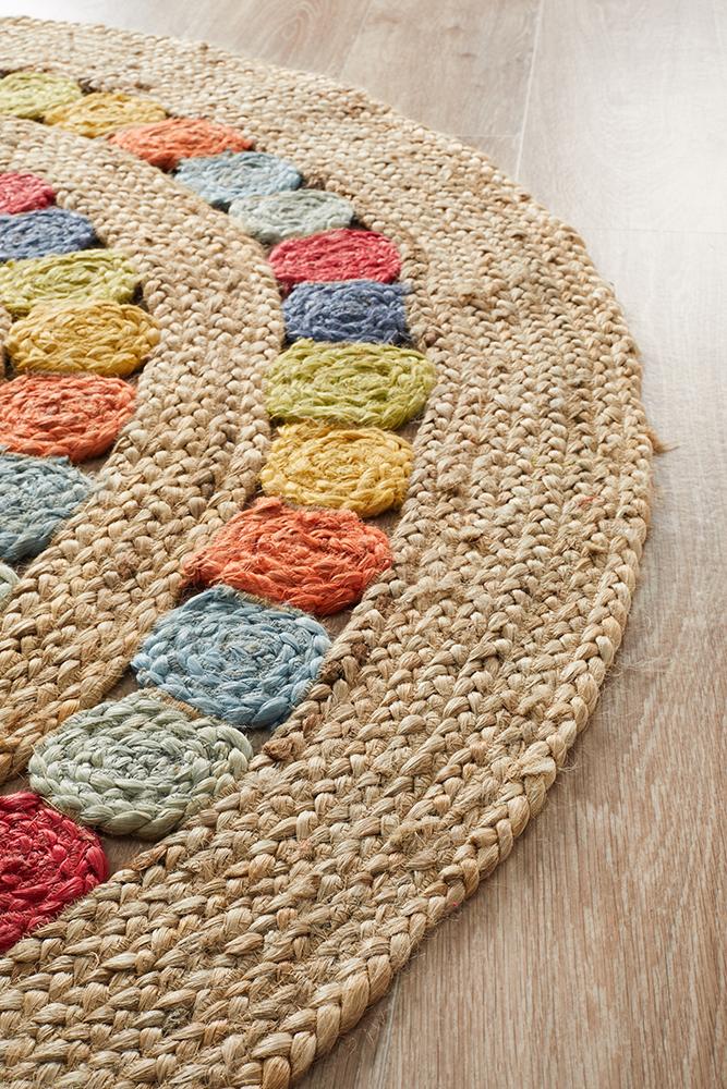 Atrium Fruit Hamptons Style Indoor Rug Multi - Image 4