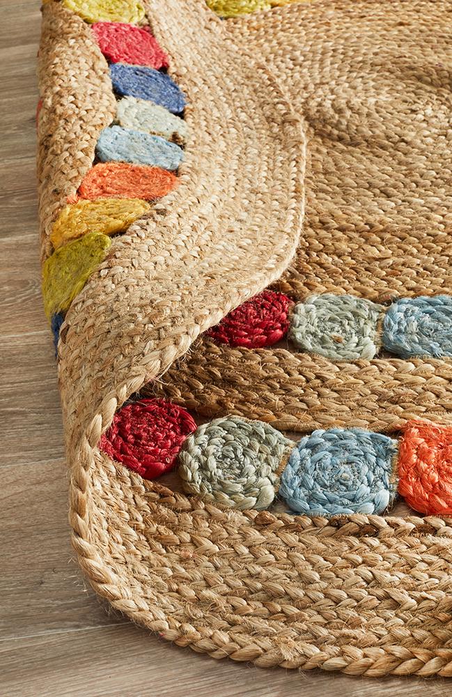 Atrium Fruit Hamptons Style Indoor Rug Multi - Image 6