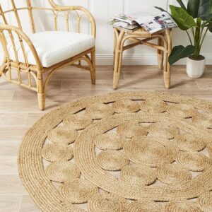 Atrium Pilu Hamptons Style Indoor Rug Natural