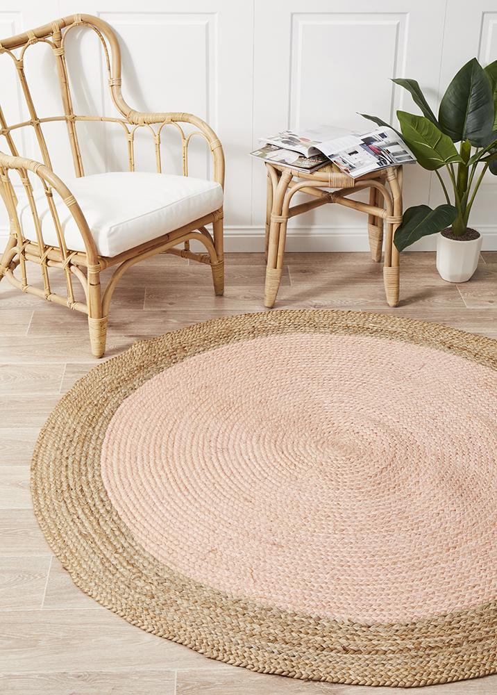 Atrium Polo Hamptons Style Indoor Rug Pink