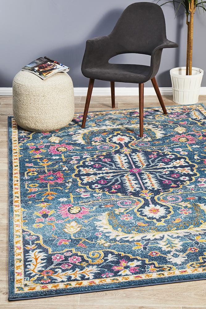Babylon 209 Hamptons Style Indoor Rug Navy
