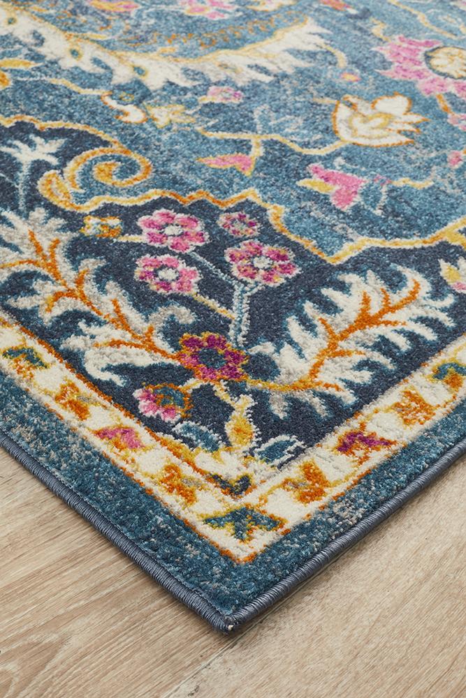 Babylon 209 Hamptons Style Indoor Rug Navy - Image 3