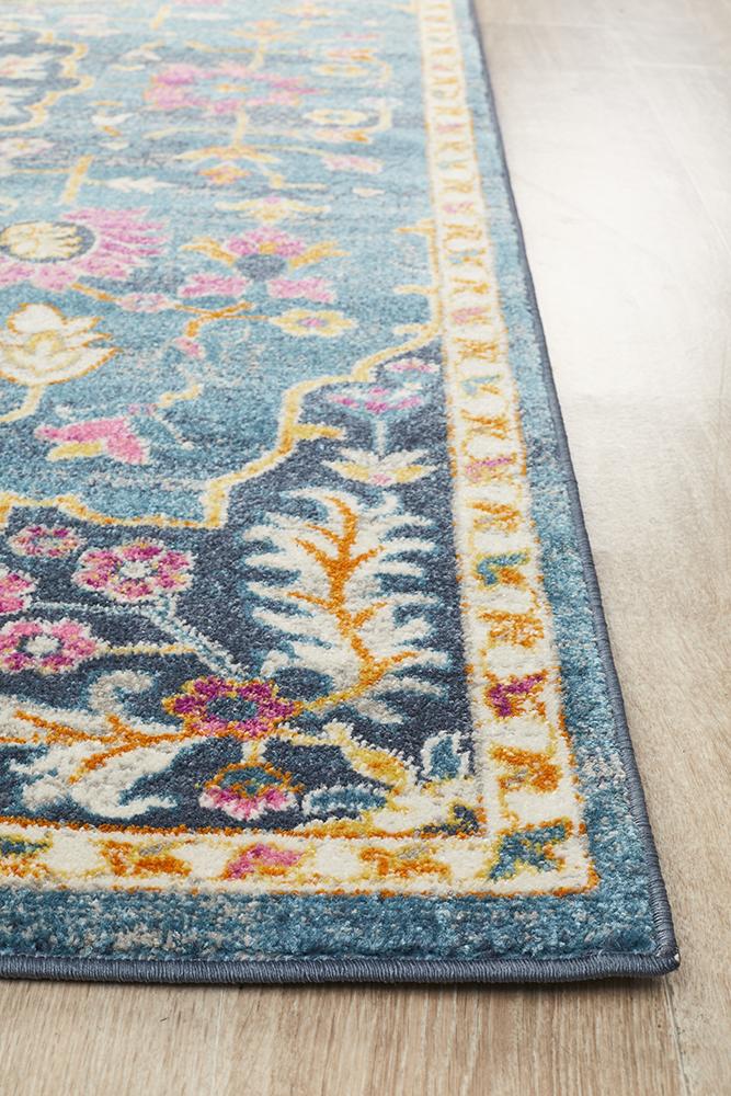 Babylon 209 Hamptons Style Indoor Rug Navy - Image 4