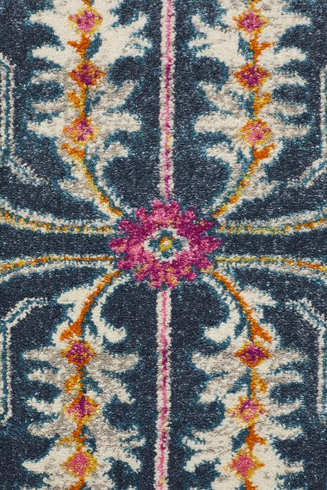 Babylon 209 Hamptons Style Indoor Rug Navy - Image 6