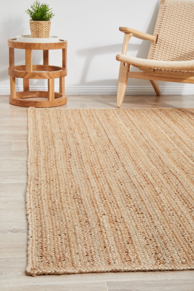 Bondi Hamptons Style Indoor Rug Natural Rectangle