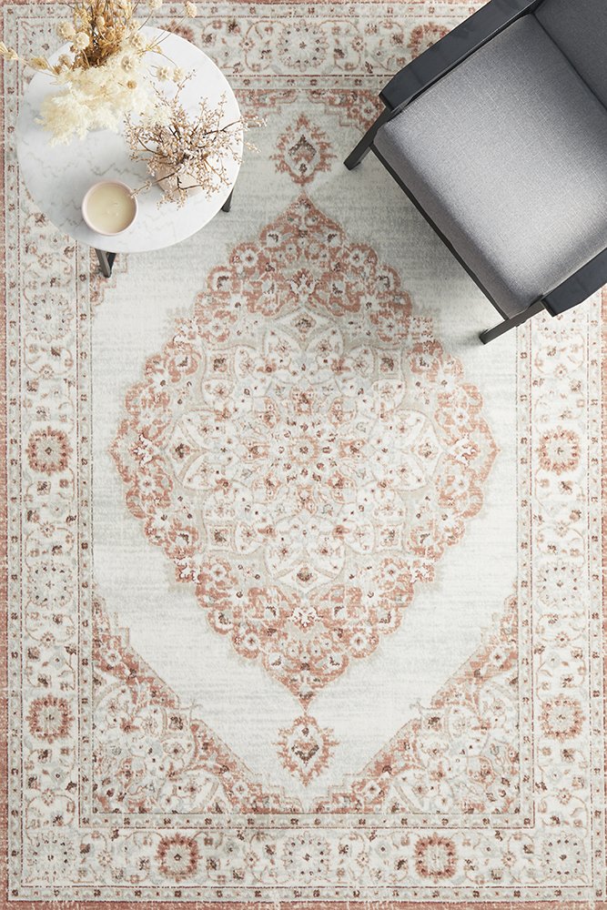 Emotion 77 Hamptons Style Indoor Rug Peach