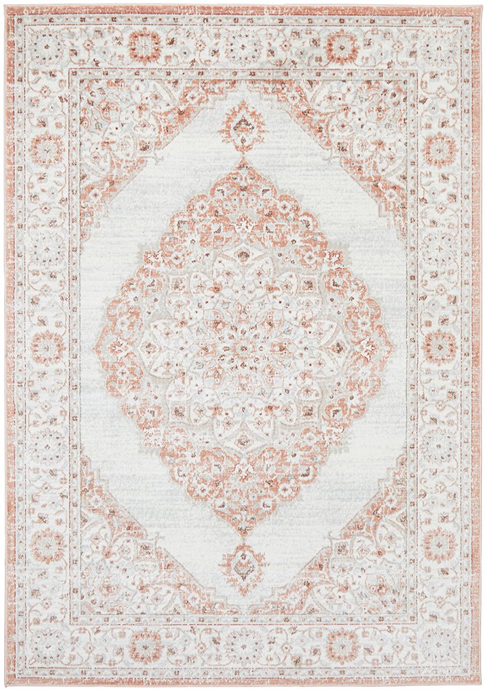 Emotion 77 Hamptons Style Indoor Rug Peach - Image 4