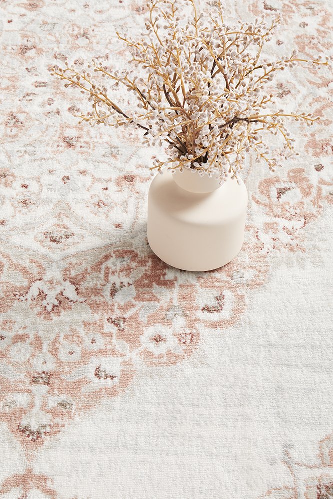 Emotion 77 Hamptons Style Indoor Rug Peach - Image 7