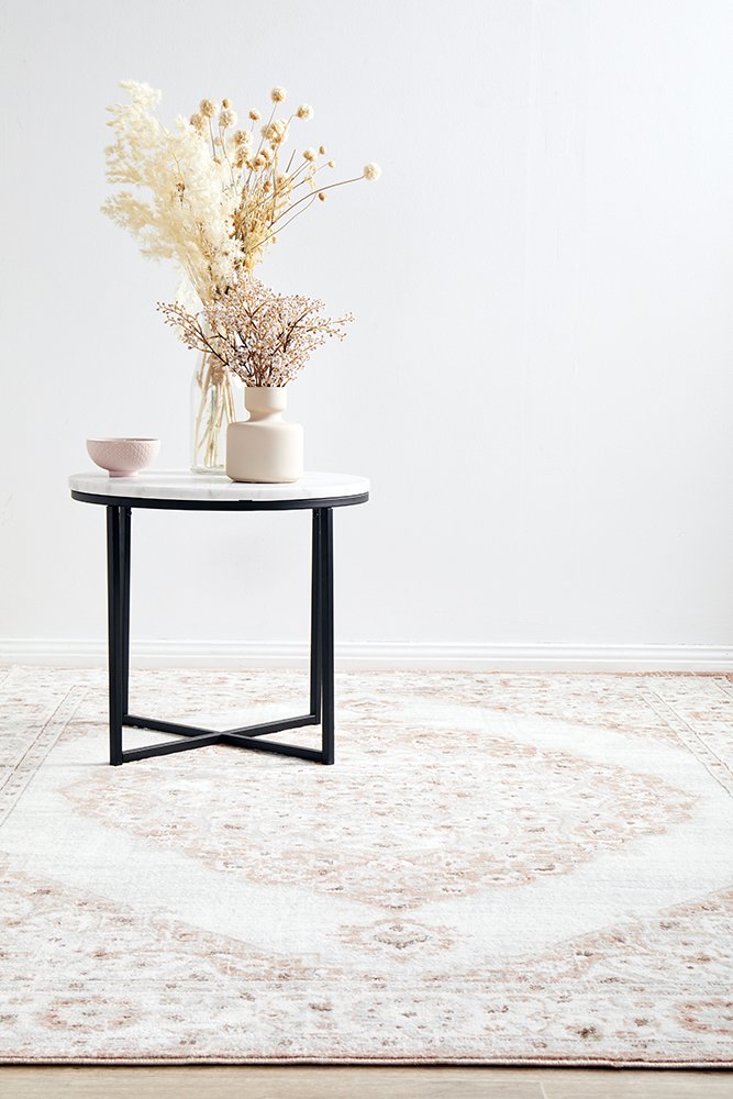 Emotion 77 Hamptons Style Indoor Rug Peach - Image 8