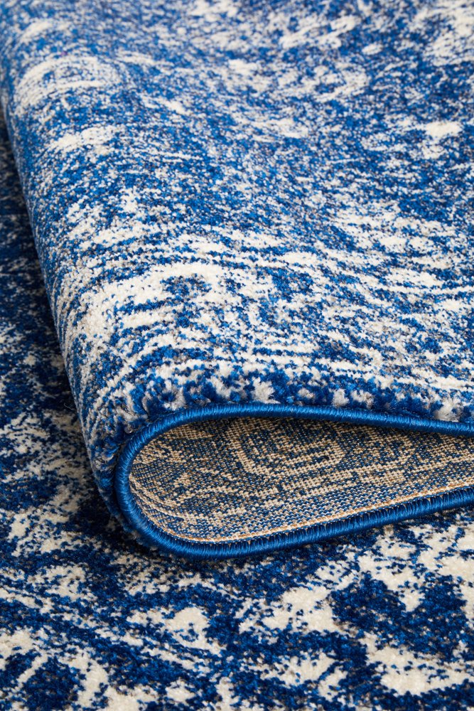 Evoke 252 Hamptons Style Indoor Rug Navy - Image 8