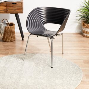 wp-image-tigress-52534.jpg Evoke 252 Hamptons Style Indoor Rug Silver Round