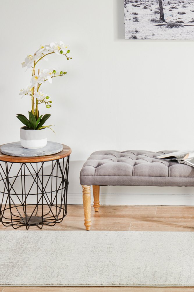 Evoke 252 Hamptons Style Indoor Rug Silver Runner - Image 3