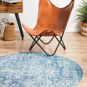 wp-image-tigress-52580.jpg Evoke 253 Hamptons Style Indoor Rug Blue Round