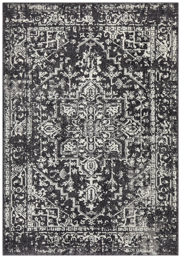 Evoke 253 Hamptons Style Indoor Rug Charcoal - Image 4