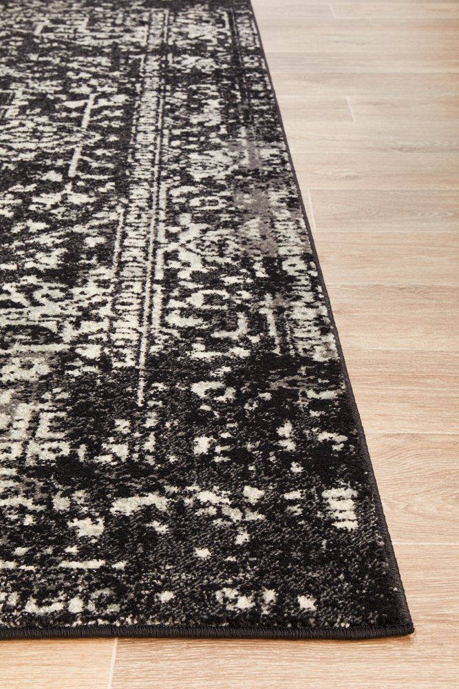 Evoke 253 Hamptons Style Indoor Rug Charcoal - Image 6