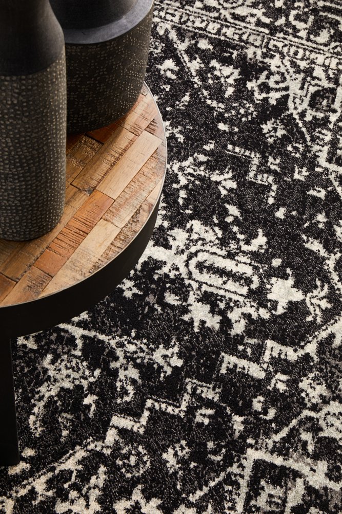 Evoke 253 Hamptons Style Indoor Rug Charcoal - Image 8