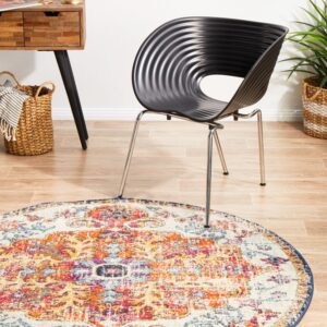wp-image-tigress-52790.jpg Evoke 254 Hamptons Style Indoor Rug White Round
