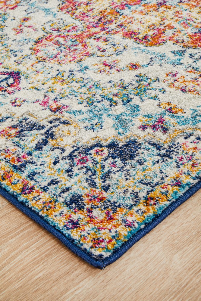 Evoke 254 Hamptons Style Indoor Rug White Runner - Image 5