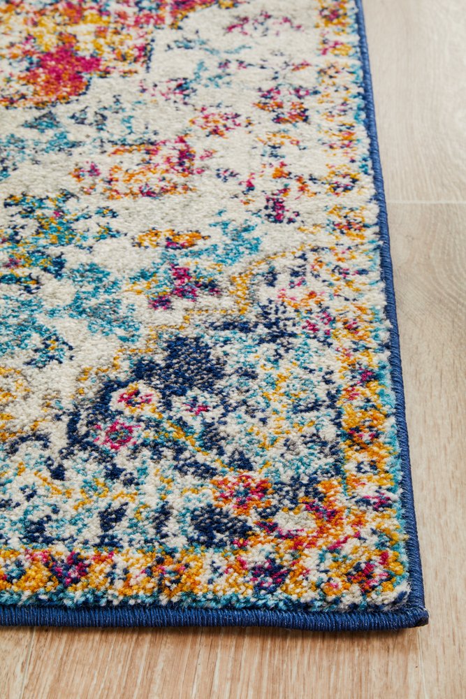 Evoke 254 Hamptons Style Indoor Rug White Runner - Image 6