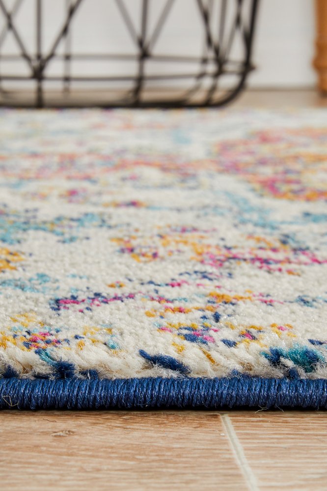 Evoke 254 Hamptons Style Indoor Rug White Runner - Image 7