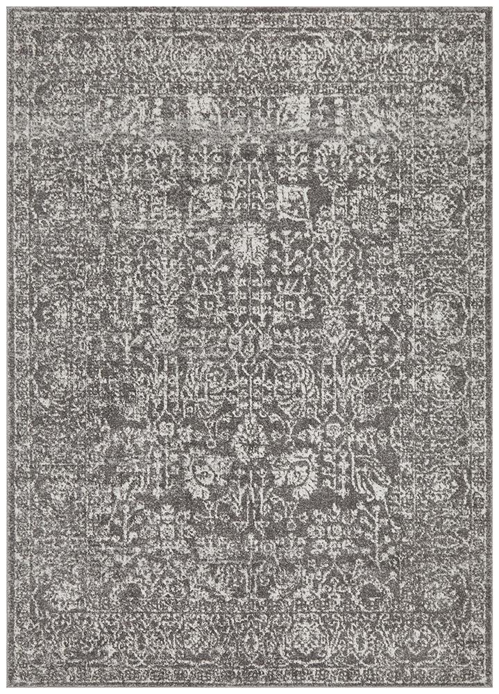 Evoke 256 Hamptons Style Indoor Rug Grey - Image 2